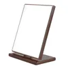 large wooden mirror