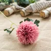 Ghirlande di fiori decorativi Muro di fiori artificiali Decorazioni per la casa finte Simulazione di balli nuziali Strada citata essiccata