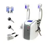 Machine amincissante à cavitation ultrasonique RF Lipolaser de congélation de graisse portable multifonction 5 en 1 avec deux poignées cryogéniques fonctionnant en même temps