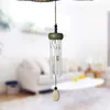 Decorative Objects & Figurines Crafts Mini Solid Aluminum Rod Wind Chime Home Decoration Wall Hanging Door Car Pendant