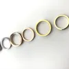 Pełna Diamond Titanium Steel Srebrny Pierścień Miłość Mężczyźni I Kobiety Różowe Gold Pierścienie Dla Kochankowie Para Biżuteria Prezent