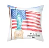 The latest 45X45CM pillow case, American Independence Day pattern style selection, textured home furnishing cushions, support custom logo