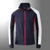 Jaqueta masculina moda casacos blazer primavera e outono casual casaco de camionista respirável esportes windbreaker