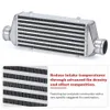 PQY - 320 * 140 * 65mm Universal Turbo Intercooler barplate OD = 2.5 "intercooler a montaggio anteriore PQY-ECB869