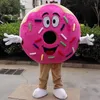 Halloween Donut Mascotte Kostuum Topkwaliteit Cartoon Pluche Anime Thema Karakter Kerst Carnaval Volwassenen Verjaardagsfeestje Fancy Outfit