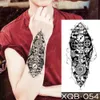 Vattentät Tappning Tatuering Klistermärke Mekanisk Robot Gear Flash Tatueringar 3D Bionisk Elkonst Konst Arm Fake Tatoo Kvinnor Män