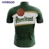 Hirbgod 2021 camisola de bicicleta listrada pequena verde para mais recente tcheca de secagem rápida camisa de bicicleta ao ar livre sportsweartop H1020