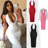 Moda kadın etek sıkı elbiseler derin v boyun açık içi boş bodycon elbise