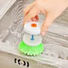 Pot Wash Brush Savon de rangement liquide DISPOSSION DISTRACLE DESSIONNANTS PAMPE