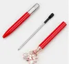 2021 Diamond Butterfly Ballpoint Pen Bullet Type 1.0 Fashion Pens Office Stationery Creative Advertising 12 Colors