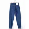 Vintage taille haute jeans femme skinny noir bleu maman petit ami jeans pour femmes denim pantalon femme pantalon streetwear 211104