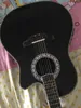 6 strings Ovation acoustic Guitar handmade acoustic-electric-guitar ebony fretboard with F-5T preamp pickup eq professional folk guitare