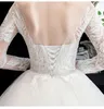 Main wedding dress 2022 autumn and winter new bridal dress long-sleeved big tail luxury forest fantasy princess