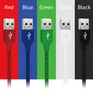 2.4A Type C Micro USB Cables DATA عالية السرعة لشحن البيانات لهاتف Android 0.25cm 1m 2m 3m