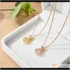 Colliers Pendentifs Bijoux Drop Livraison 2021 Battant Coeur Série Collier Femmes Roman Pendentif À Yiwu K3Brk