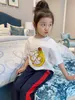 男の子と女の子の子供のシャツの子供のTシャツの夏のトップス子供の赤ちゃん幼児の綿漫画ティーシャツの服ショート