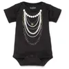 Bébé Garçons Bodys Détail Bébé Garçons Vêtements Babywear Manches Courtes 100% Coton Combinaison Ropa Bebe Police 210413