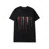 Summer Mens T shirt RainBow Embroidery Letter Pattern Unisex Tops Fashion Casual Short Sleeve Women Tees230f