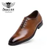 DESAI Men's Business Dress Casual Shoes For Men Soft Genuine Leather Fashion Mens Comfortable Oxford Shoes H1125