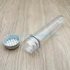 Fournitures de laboratoire 10 pcs/lot 30/40/70/100 ml PET bouteille rechargeable cylindrique transparente en plastique Tube à essai flacons d'échantillon pour masque ligne de données de bonbons