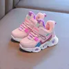 Winter kids Sport Shoes For Girls Sneakers Children Boys Fashion Casual Running Leather Child for girls 220115