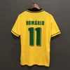 1998 BAXI maglie da calcio 2002 magliette retrò Carlos Romario Ronaldo Ronaldinho 2004 camisa de futebol 1994 BraziLS 2006 1982 RIVALDO ADRIANO 1988 2000 1957 2010