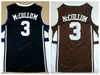 Niestandardowe retro C.J. McCollum # 3 Koszykówka Jersey Szyte Czarny Brązowy Rozmiar S-4XL Dowolna nazwa i numer najwyższej jakości koszulki