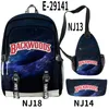 Backpack Backpack Bag 3D Bag Sky Starry Sky Stampato periferico Cool e semplice Tase di trepone per uomini Donne con USB Caring2997013