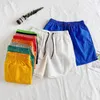 10 Colors Fashion Summer Casual Men Shorts CandyColored QuickDrying Couples Beach Bermuda Shorts 210412