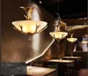 ヨーロッパ国のレトロな樹脂鹿ホーン光沢のあるリビングルームLampadari家の装飾LEDライト