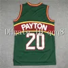 Высшее качество ! Retro Sonic Kevin 35 Durant Jersey Buck Giannis 34 Antetokounmpo 20 Gary Payton Shawn 40 Kemp Dennis Ray 34 Allen College Basketball Jerseys