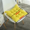 Cushion/Decorative Pillow 2021 Seat Cushions Solid Color Sanded Chair Cushion Round Cottons Upholstery Soft Padded Pad #38