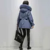 Mujeres Abajo Chaquetas Abrigo Moda de invierno Baggy Grueso Cálido Burbuja de gran tamaño Puffer Señoras Abrigo Parker Chaquetas acolchadas de algodón Outwear 211120