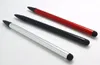 Högkvalitativ kapacitiv resistiv penna pekskärm stylus penna för Samsung PC telefon svart vit röd