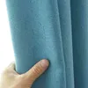 Modern blackout curtains for window DIY Design Style 15 colors Curtain for Living Room For Kitchen Bedroom Cortains Drapes 210913
