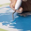 Professionellt handverktyg sätter 6 st för Cricut Maker Silhouette DIY Wording Scraper pincett Spatula Weeding Kits Craft Vinyl Tools S272Q