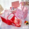 Kawaii sac à déjeuner femmes mignon ours pique-nique voyage thermique petit déjeuner boîte filles école enfant pratique fourre-tout sacs de nourriture 118 211102271D