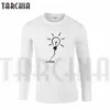 TARCHIA nouvelle marque hommes à manches longues t-shirt Homme ont une bonne idée t-shirt coton t-shirt grande taille Plus garçon pas cher porter 210409