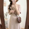 Robe d'été de grande taille filles Boho Party coton lin femme Vintage marron à manches courtes femmes es longue robe robe 210423