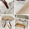 Fashion Clear Straw Beach Sacs Sacs de créateur PVC Jelly Tote Sacs pour femmes Grands sacs à main Transparent Shopper Bag 210902250P