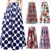 Skirts Casual Womens Long Skirt Elegant Bohemian Maxi Women Harajuku Vintage Saia Beach Ropa Mujer Woman Clothes Plus Size