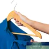 5Pcs Non-Slip Wooden Hangers For Adult Suit Garments Clothes Jeans Pants Coat Dress Drying Racks Holder Home Storage