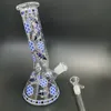 8 inç nargile nargile cam bong su borusu sigara bubbler buz yakalayıcı kase seti