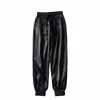 Summer Satin Cargo Pants Women Europe Loose Casual Sport Women Joggers Streetwear Cargo Pants Women 210419