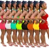 Kadın Eşofman Tasarımcı Kolsuz Yelek Şort Katı Renk 2 Parça Jogger Setleri Yoga Kıyafetler Giysi Artı Boyutu Sportwear 8 Renkler