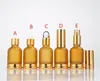 30 ML Glas Essentiële Olie Flessen Vial Cosmetische Serum Verpakking Lotion Pomp Atomizer Spray Fles Dropper