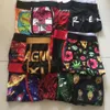 Random Styles Printing Underwear Men Unisex Boxers Sports Floral Hiphop Skateboard Street Fashion Streched Legging MIX COLOR S-2XL