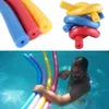 beach Pool Accessories Float Sticks EPE Swabs Swim Children Toys Hollow Swimming Aid Foam Noodles Tool2734527