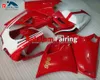 Casco de carenado blanco rojo para Ducati 996 748 Carenados 96 97 98 99 00 01 02 1099 96-02 Carrocerías (moldeo por inyección)