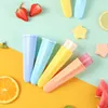 Silikonowe popsicles formy lodowe pops formy czekoladowa galaretka BPA wolne ręczne lody